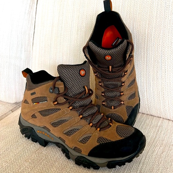 Merrell Other - Merrell Moab Mid Waterproof Men’s Hiking Boot Style J88623 Size 11 1/2